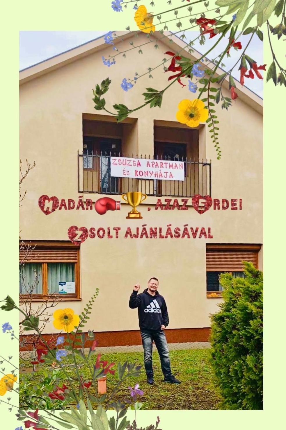 Zsuzsa Apartman Hajdúszoboszló Extérieur photo